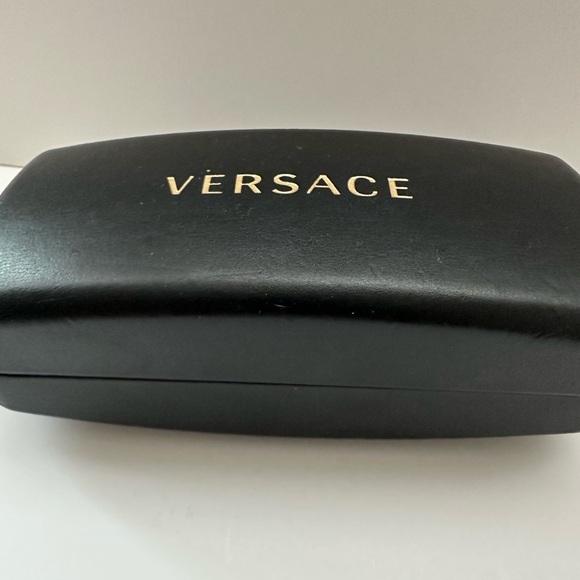 Versace Black Eyeglass Case - Picture 1 of 4